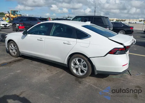 2025 Honda Accord Lx from USA, damaged, VIN 1HGCY1F29SA053640